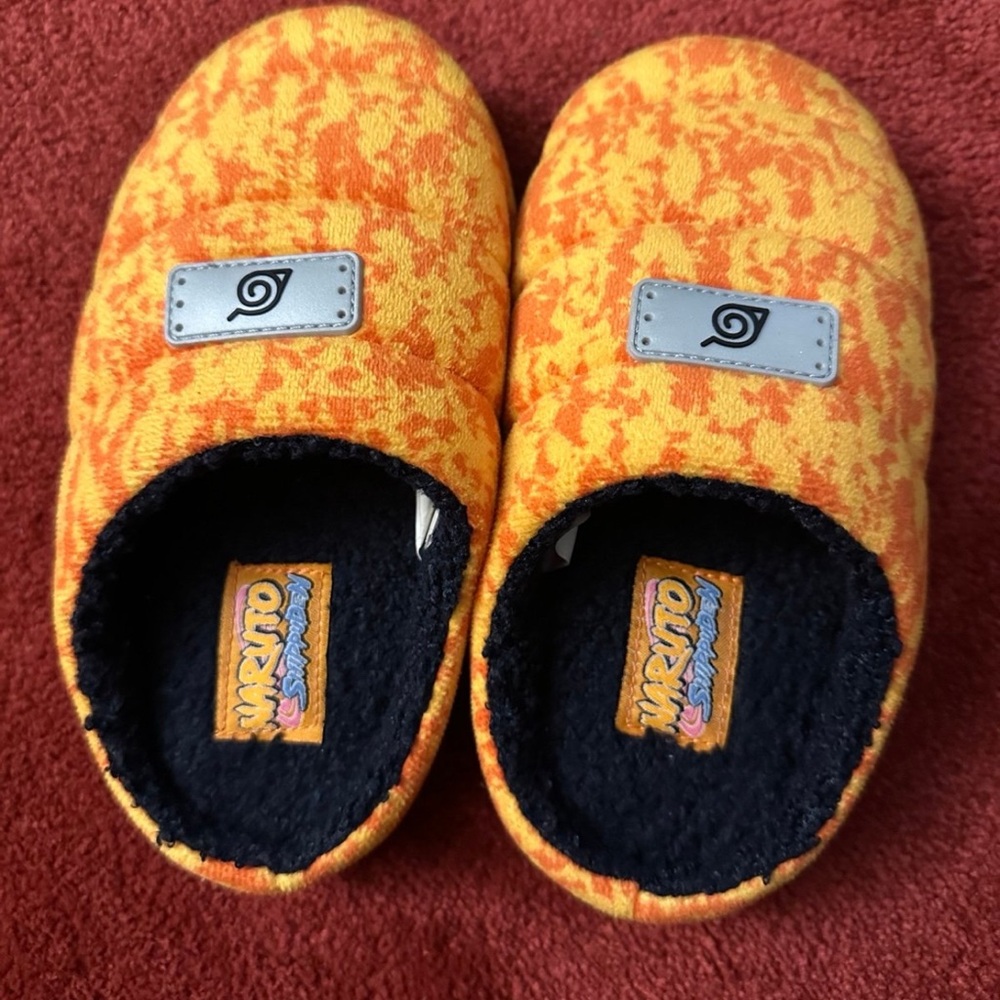Kids Naruto Slippers - Size 12c                          Worn Twice - Like New